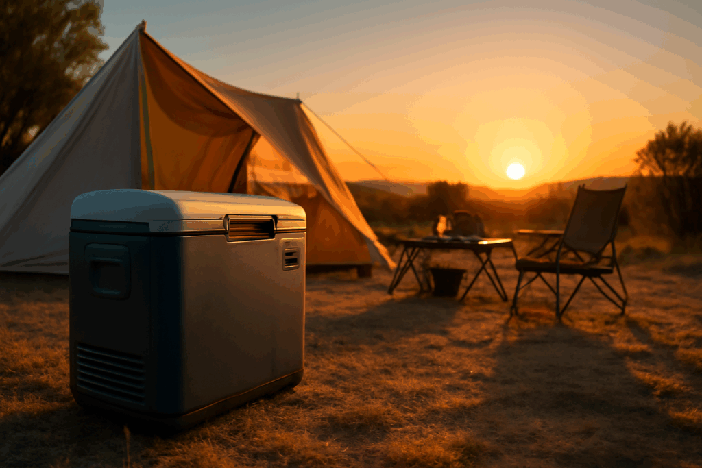 電動クーラーで夏キャンプ革命