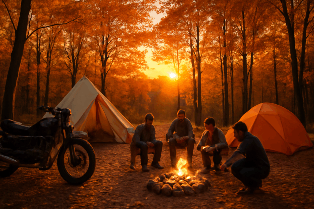 鹿沼ライダーズ 秋の公式キャンプ