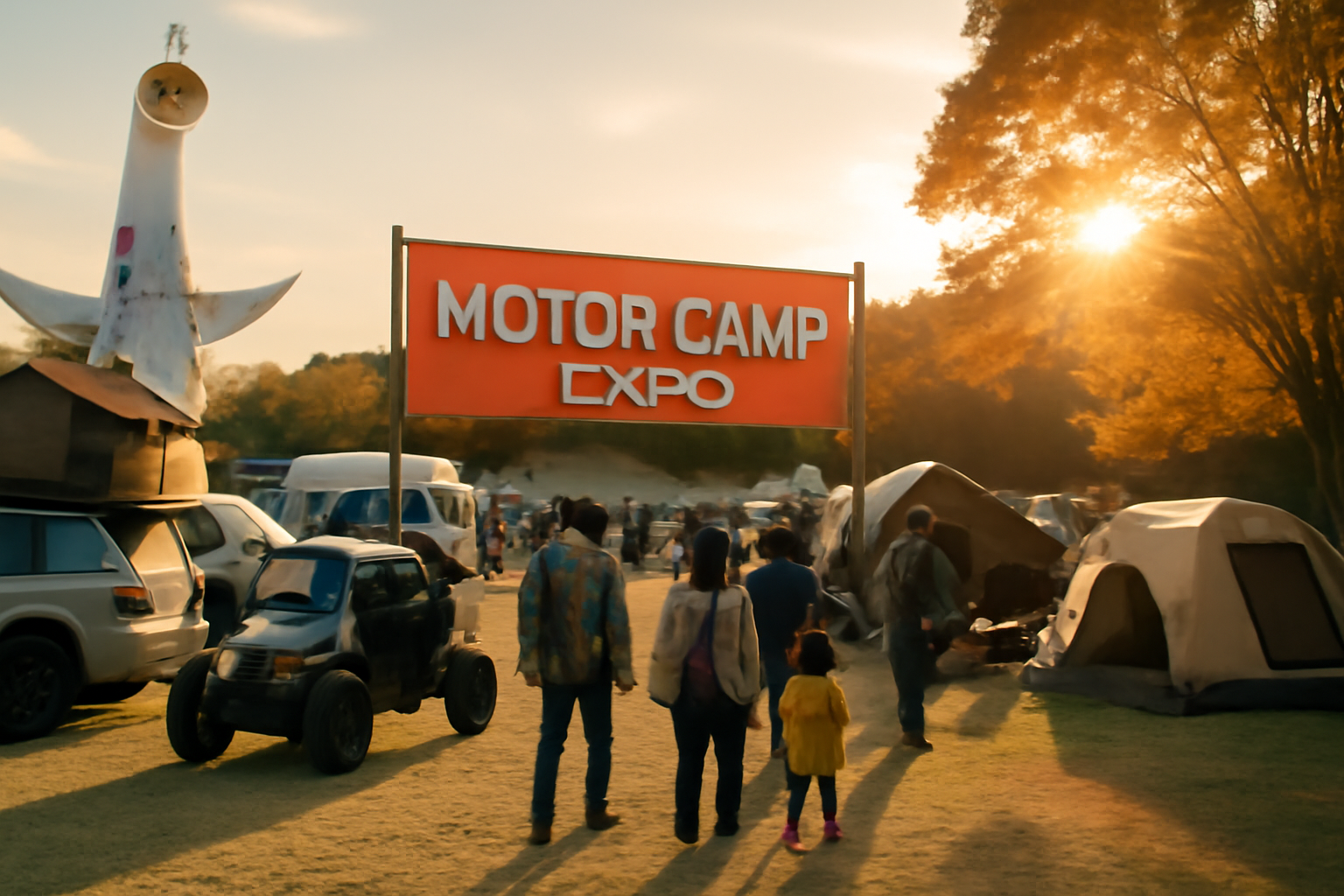 モーターキャンプ万博の楽しみ方