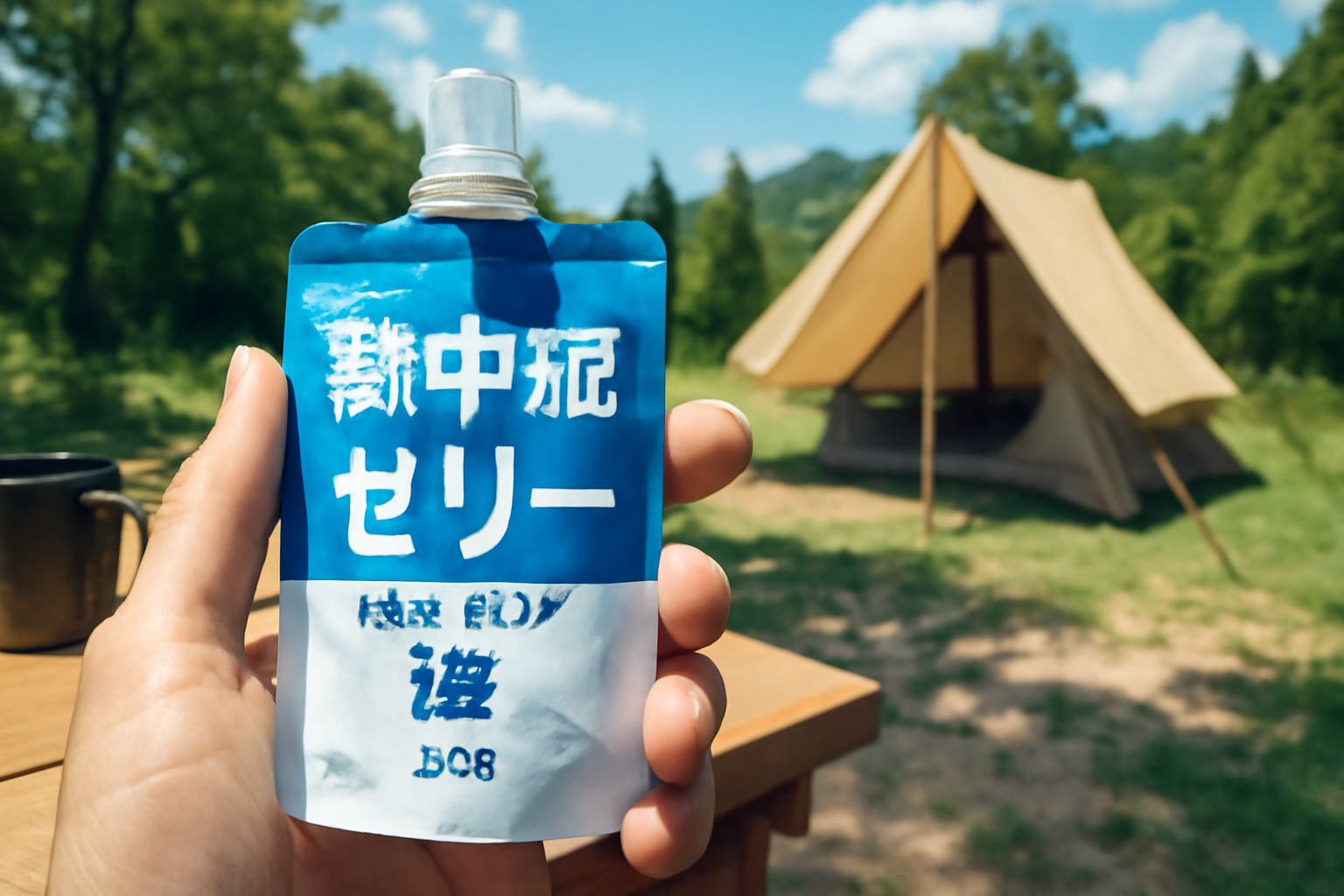 熱中症ゼリー 夏キャン対策