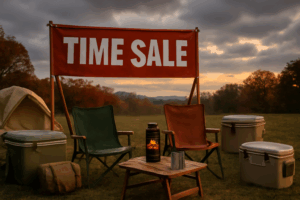 タイムセールで狙うキャンプギア