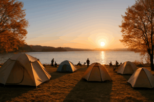 能登島キャンプ 復興と交流