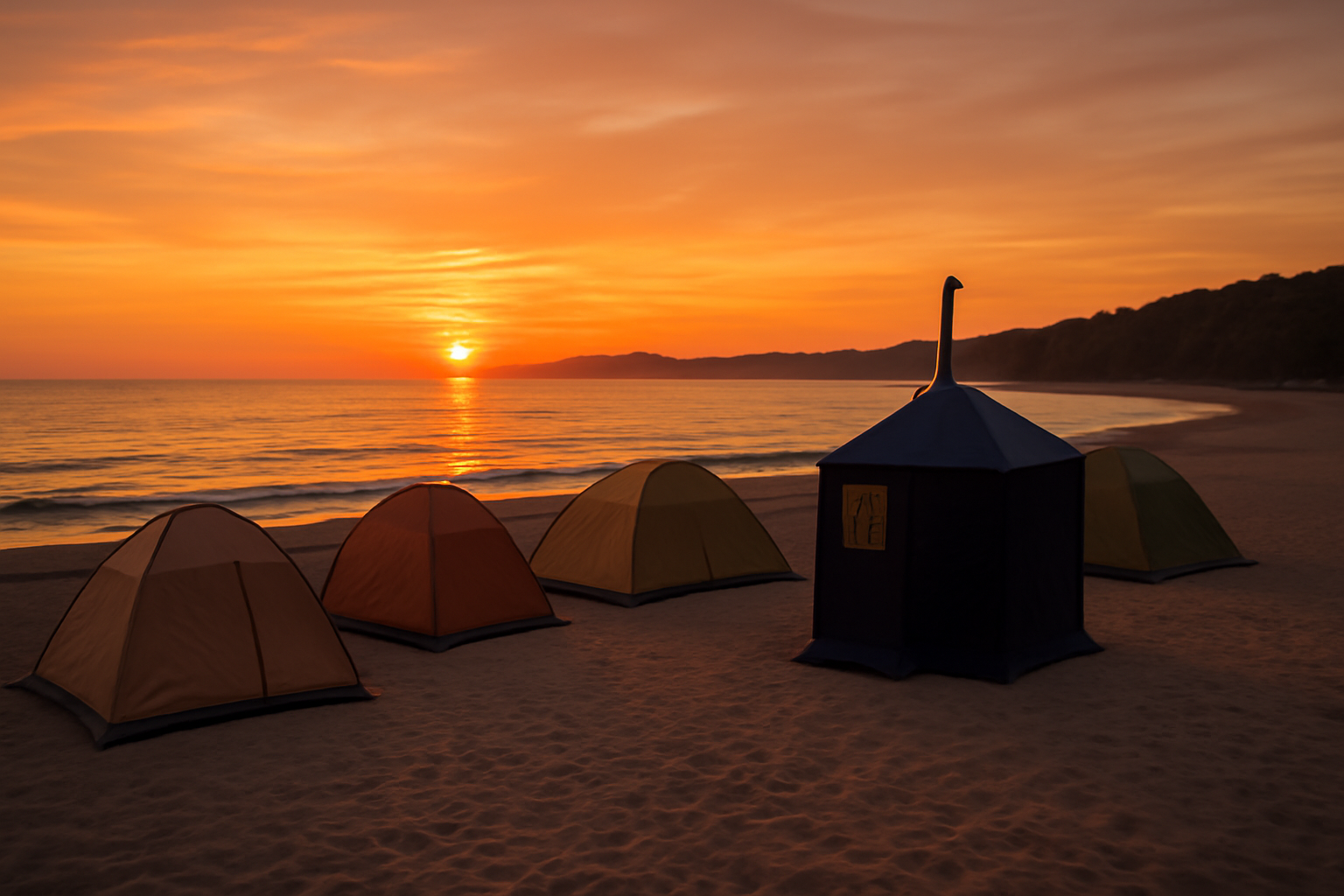 シオゴリキャンプ扇ケ浜レポ