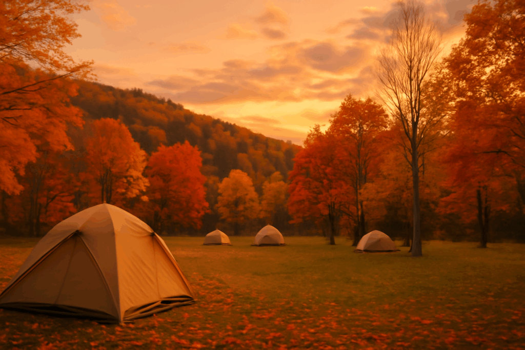 沼田町キャンプ 秋の割引情報