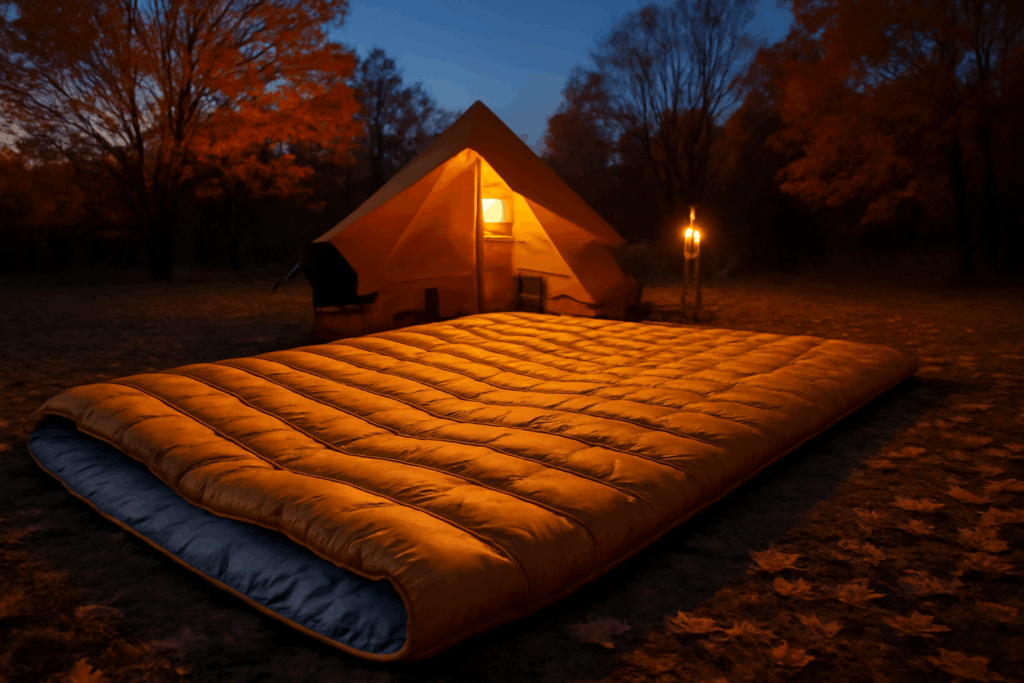 丸洗いビッグシュラフ ゆったり寝る