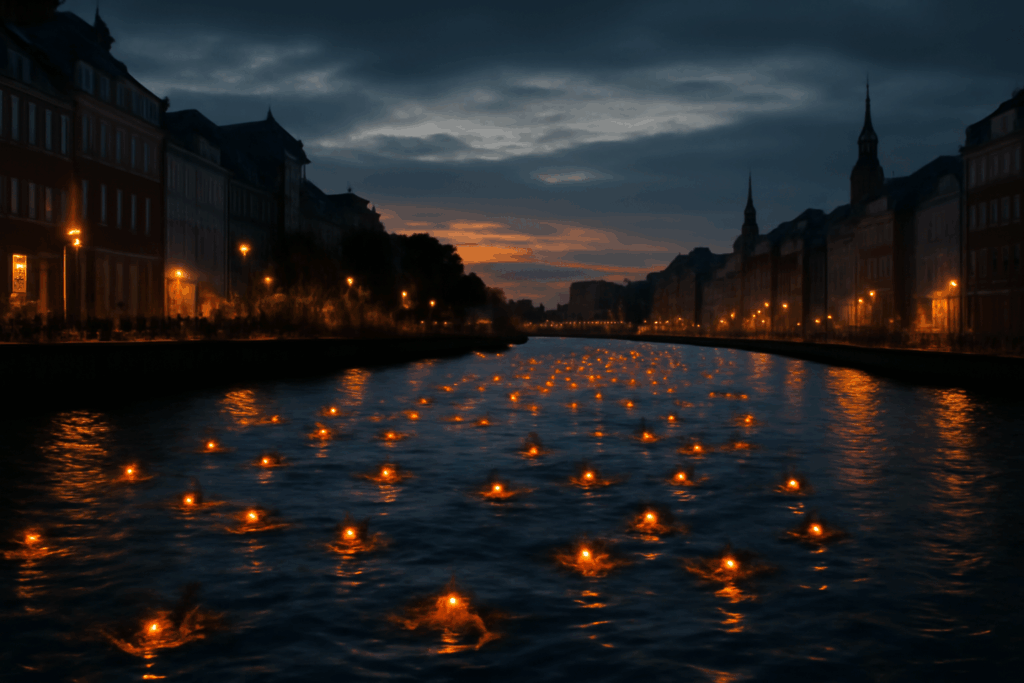 夜泳ぎ：コペンハーゲン700人