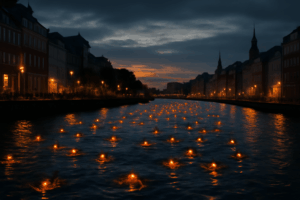 夜泳ぎ：コペンハーゲン700人