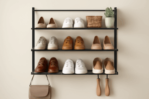 マルチシューズラック|浮かせ収納の新定番