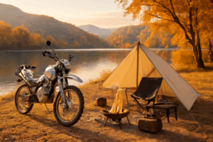 青根デイキャンプ 新作ギア焚火飯