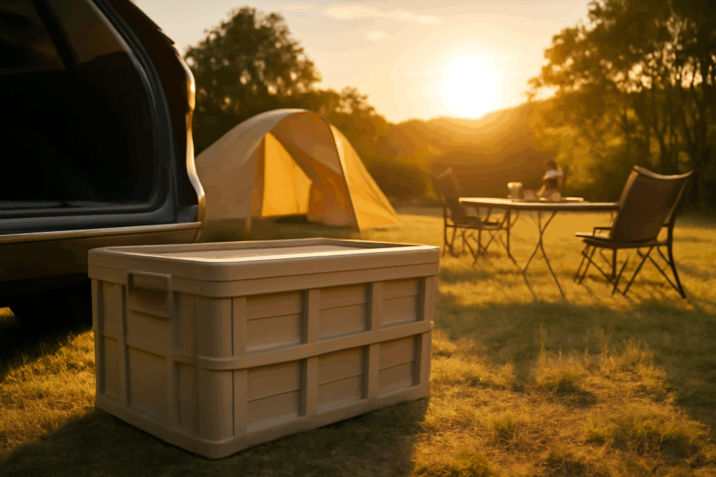 キャンプ 折りたたみ収納レビュー