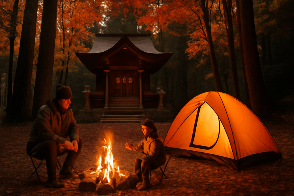 鎮守の森楽社キャンプ 親子向け体験