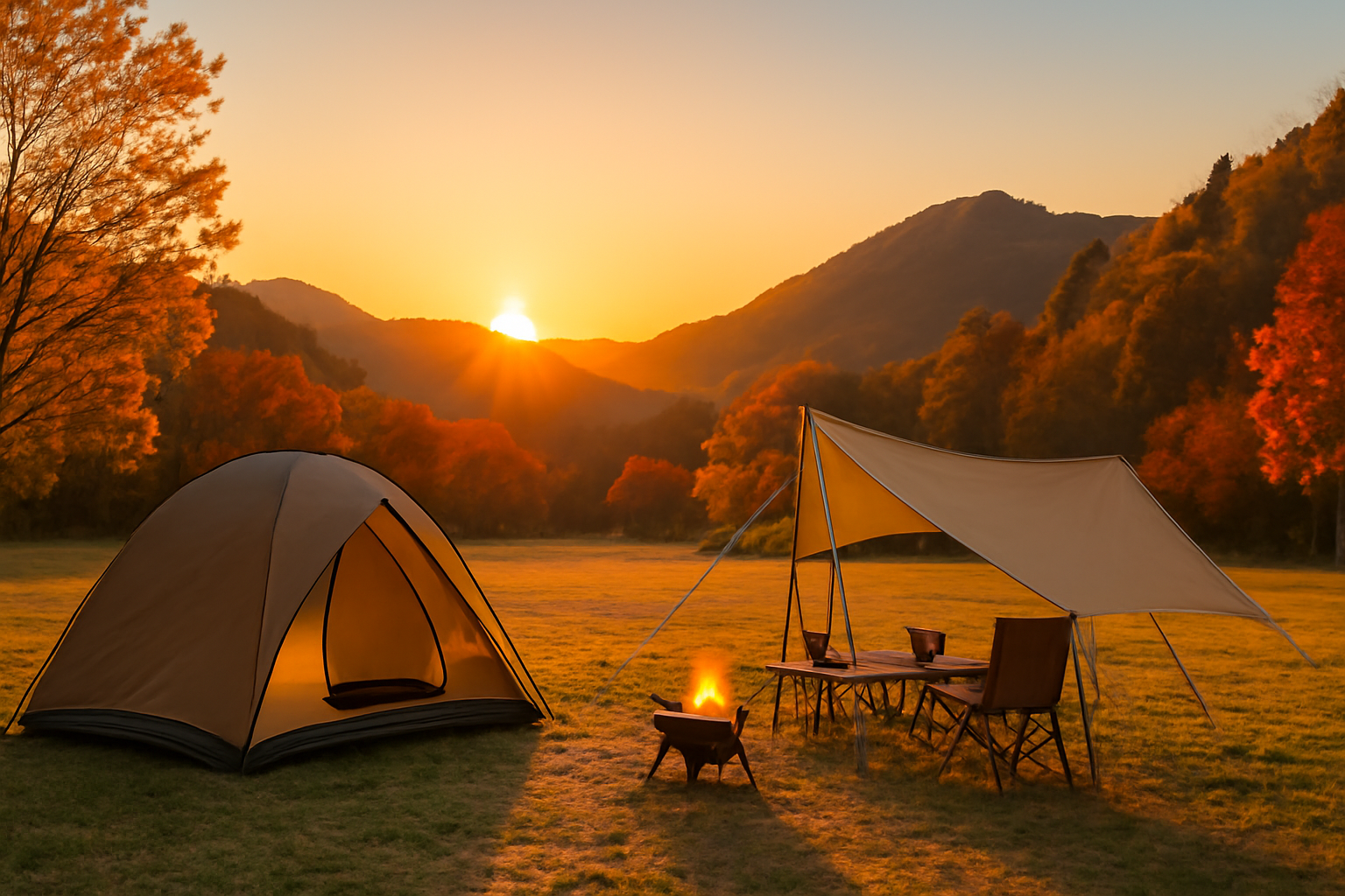 鳥取手ぶらキャンプで週末デビュー