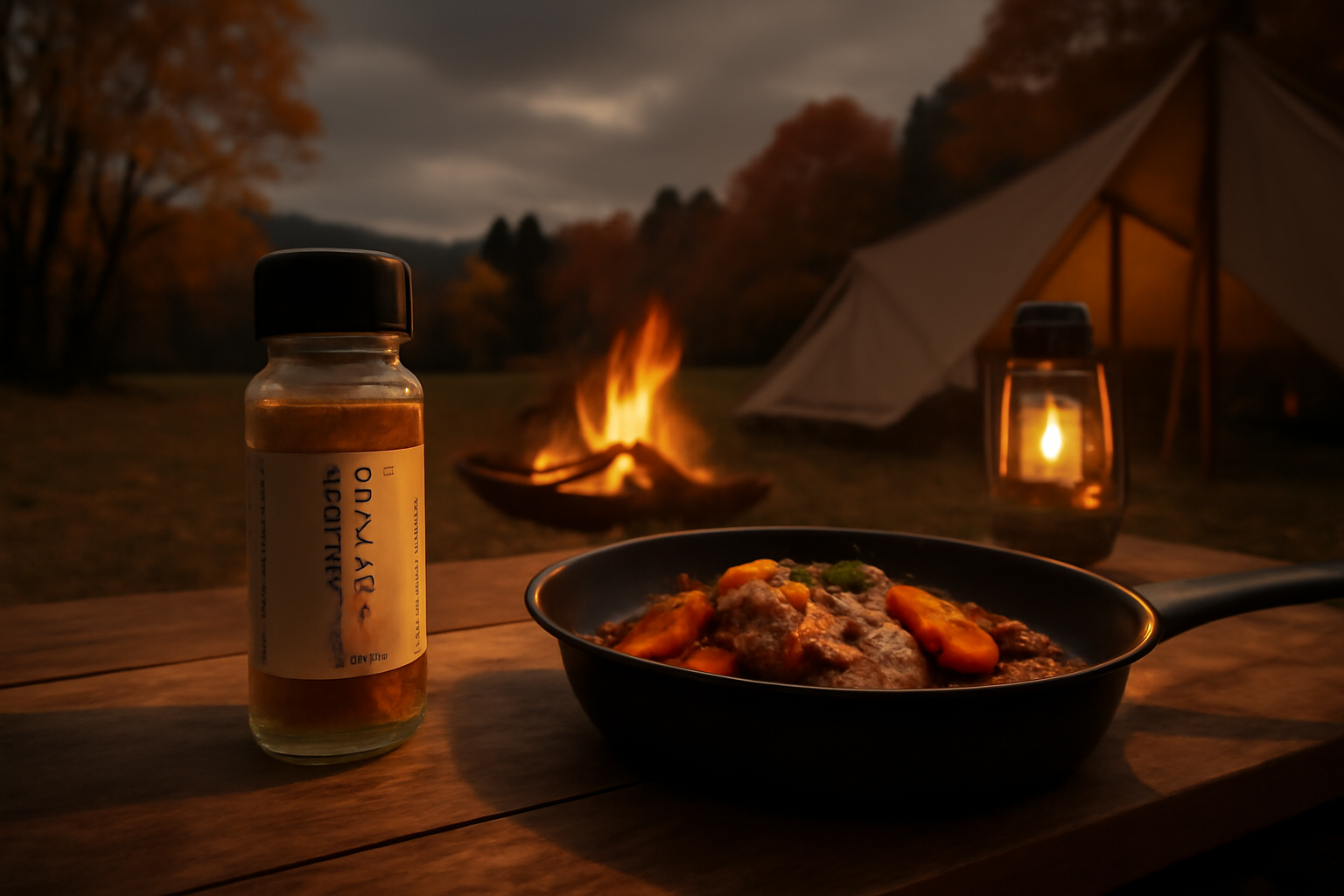 ほりにしスパイス 秋キャンプ活用