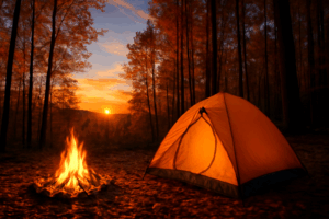 野生動物への注意 秋キャンプ安全術