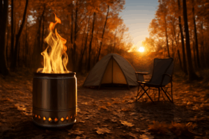 缶ストーブEX 地面ダメージ約40%削減