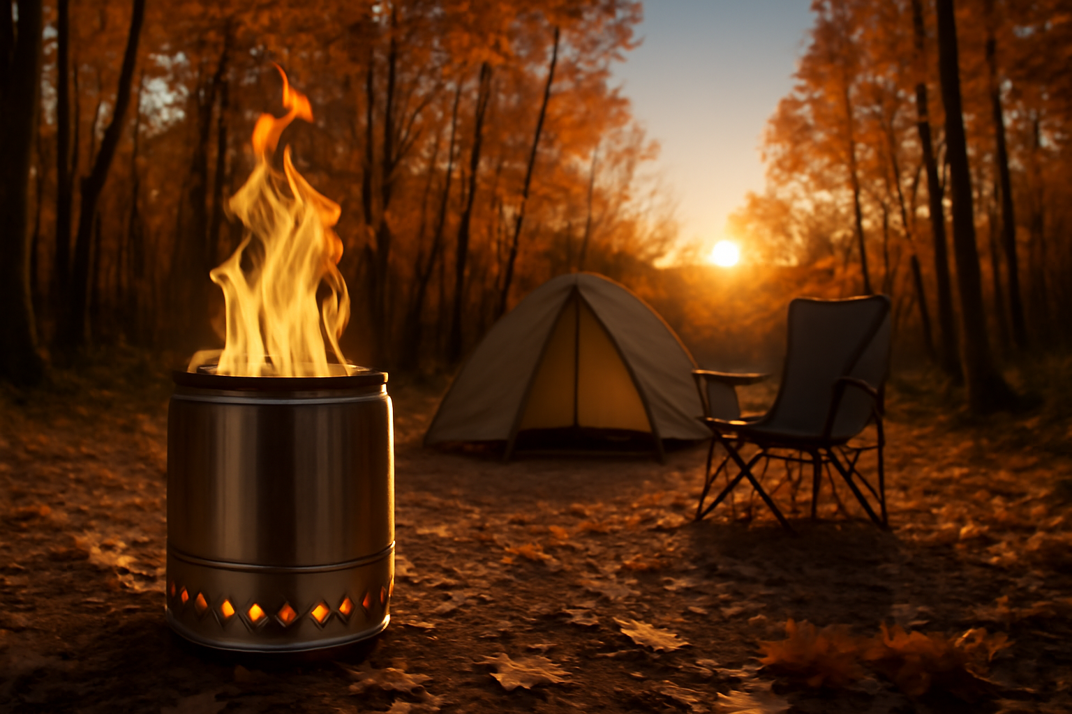 缶ストーブEX 地面ダメージ約40%削減