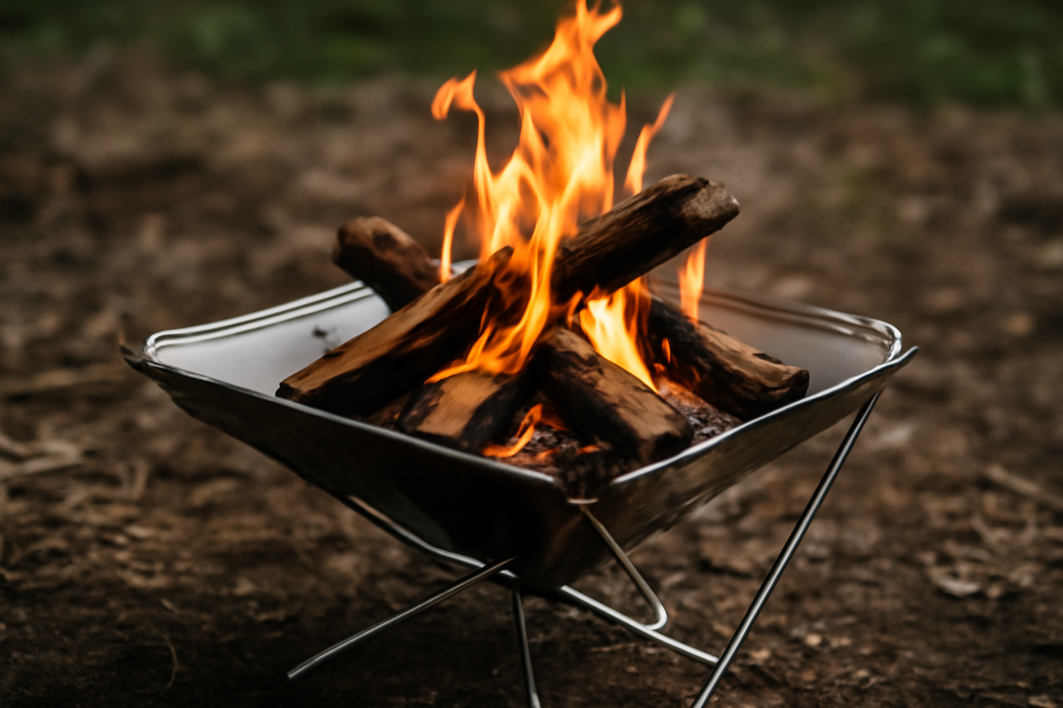 焚き火台の選び方と手入れ