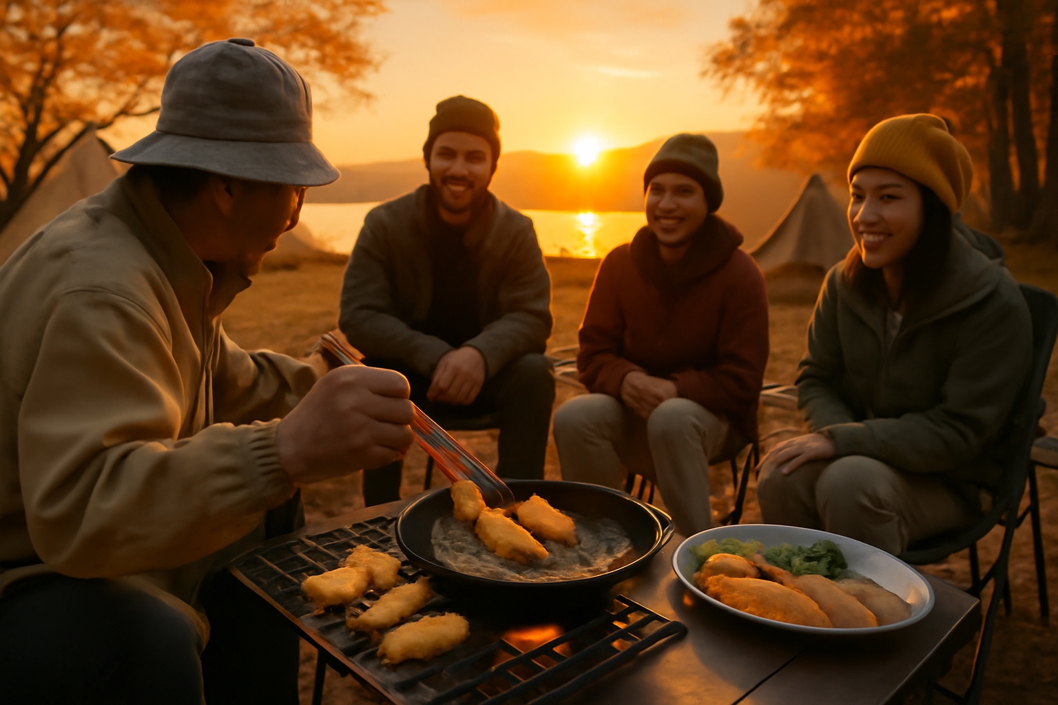 サクッとキャンぷら|キャンプ飯新常識
