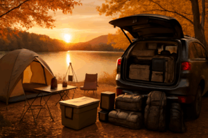 キャンプ収納テクニック 車内整理術