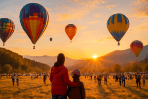 飛騨高山熱気球 親子で体験