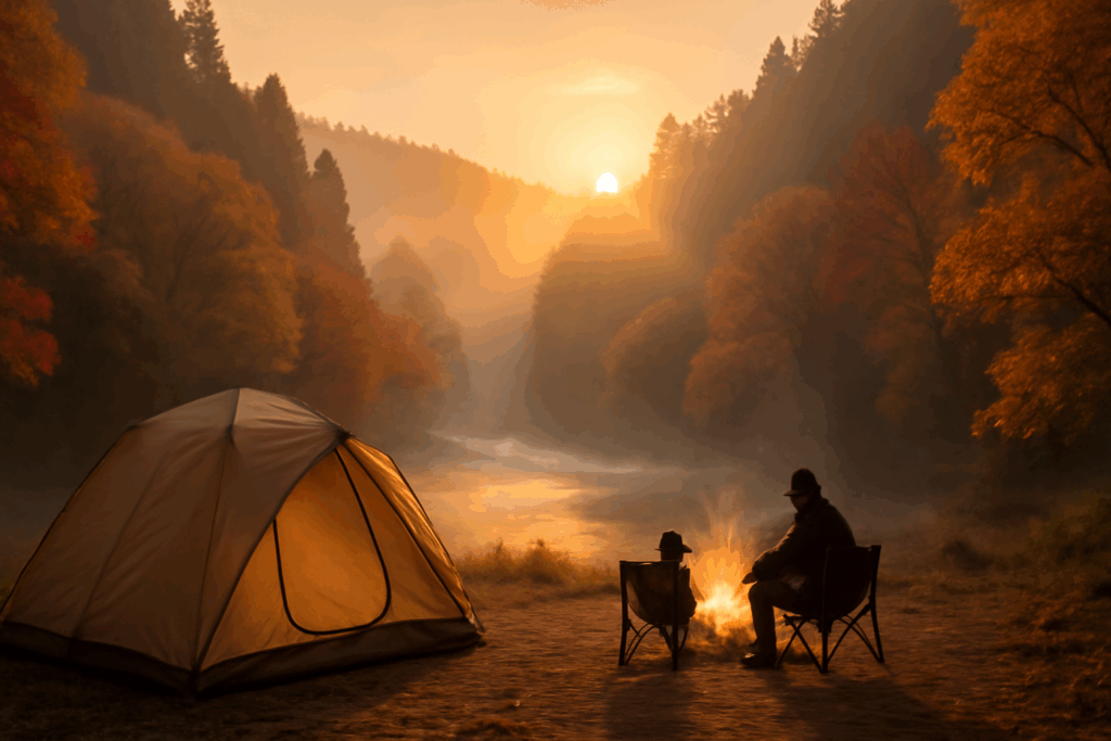 ときがわキャンプで自然満喫