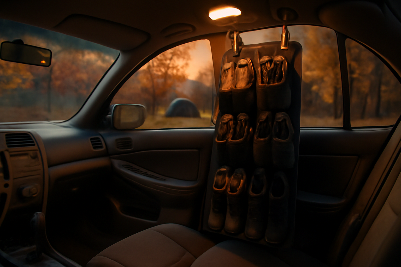 マルチシューズラック 車内スッキリ