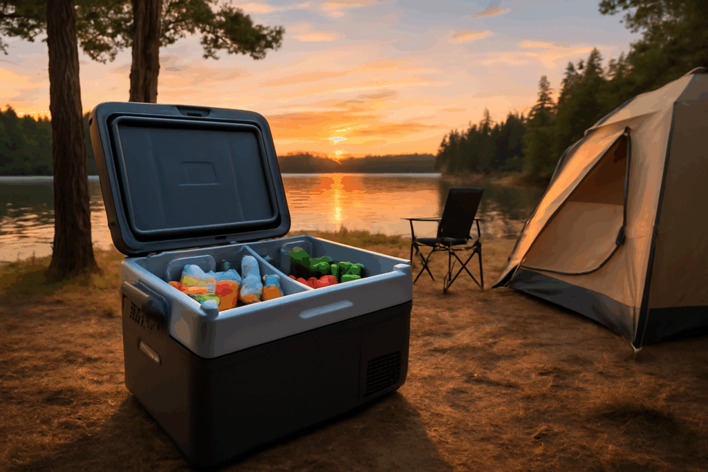 冷凍庫で夏キャンの氷問題解消