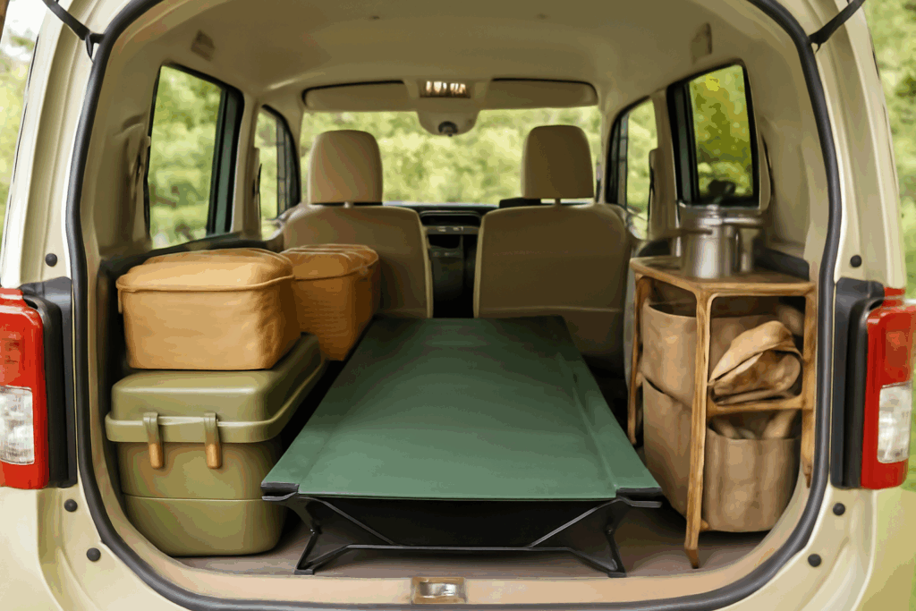 軽キャンで家族4人が寝られる車