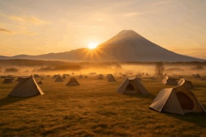 ふもとっぱら歩く旅 秋のGO OUT