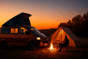 秋キャンプで車中泊が変わる