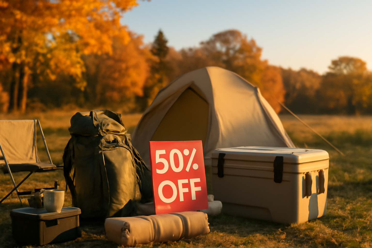 プライム感謝祭速報：秋のキャンプ得