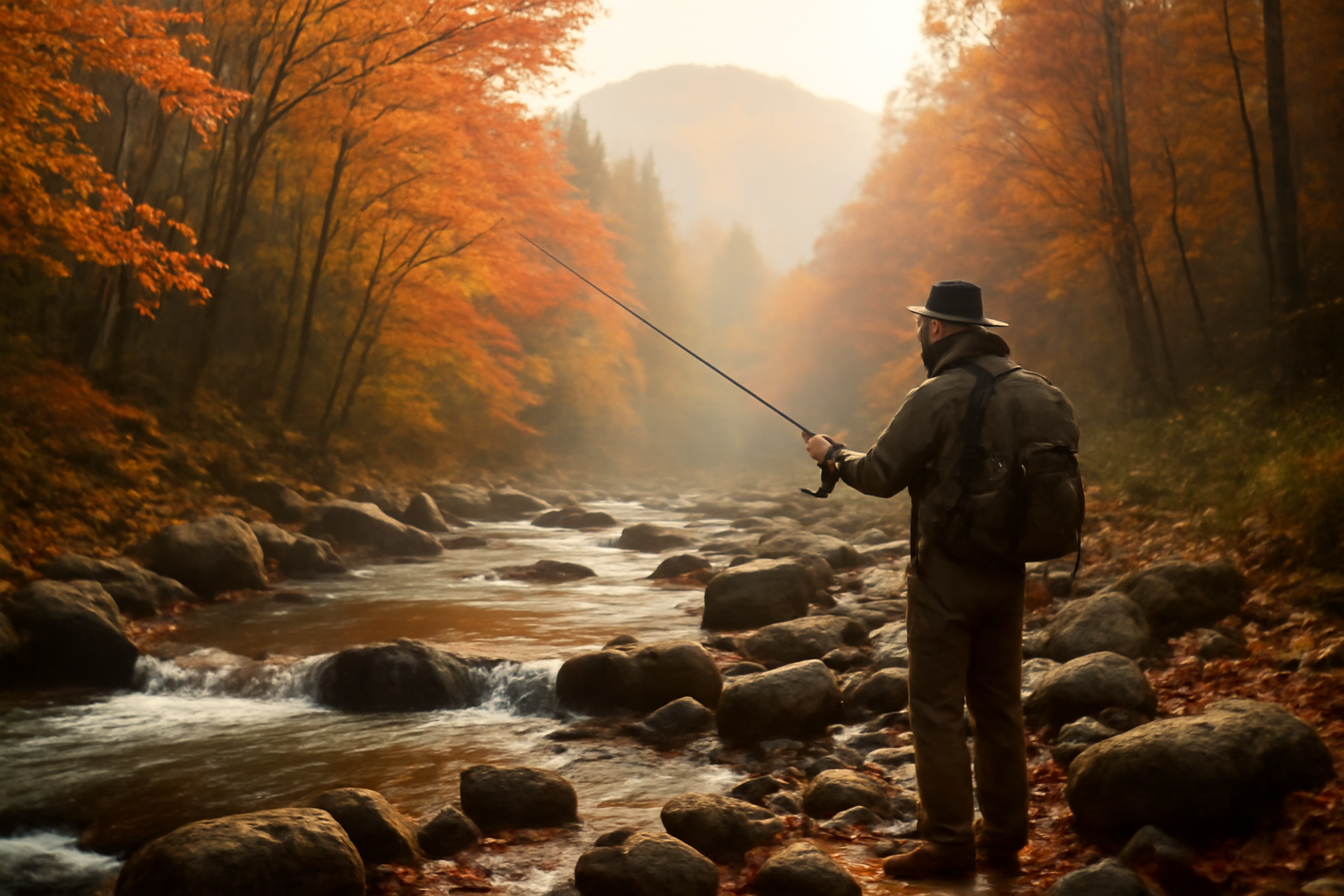 渓流フライ体験記：初めてのソロキャンプ