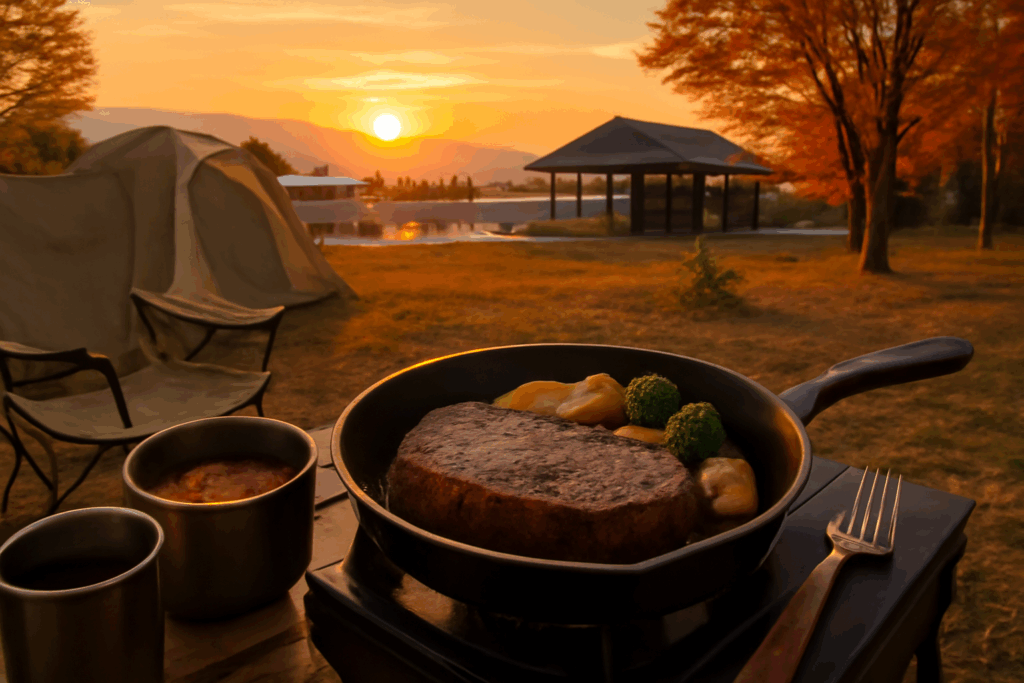 キャンプ飯で道の駅グルメ旅