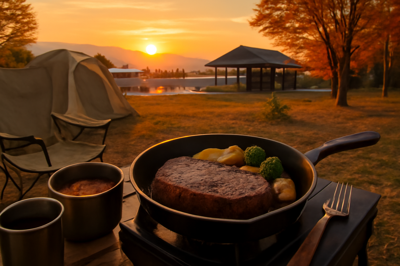 キャンプ飯で道の駅グルメ旅