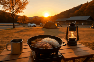 キャンプ飯 道の駅ステーキ厳選