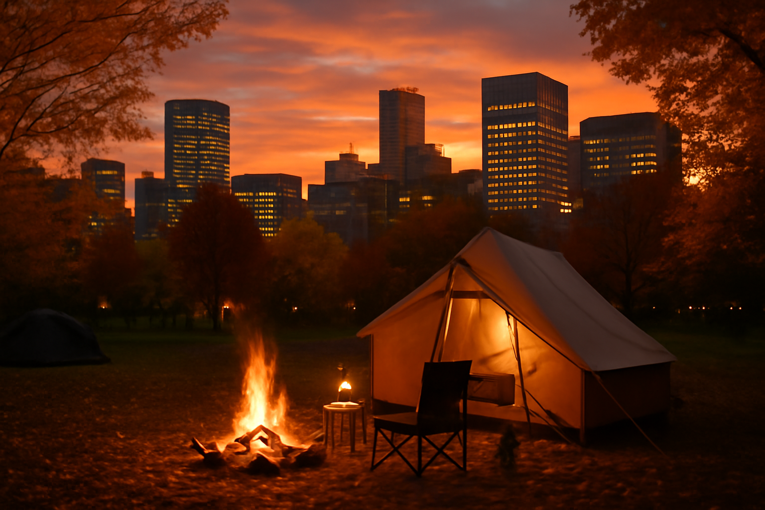 都会派キャンプ札幌 手ぶらで20分