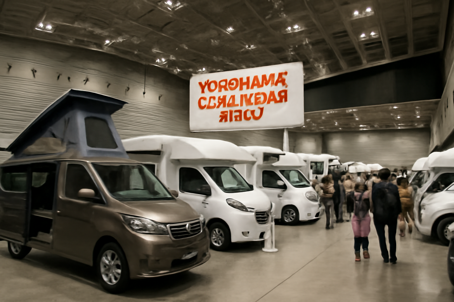 横浜キャンピングカー展示速報