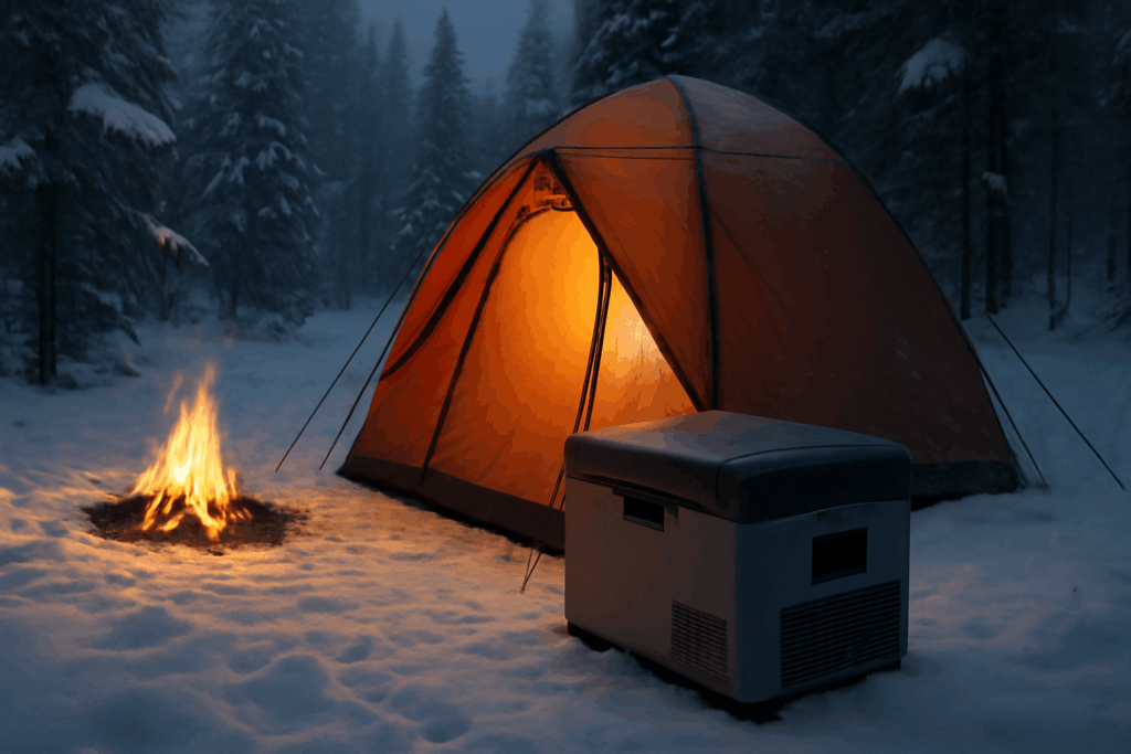 ポータブル冷凍庫で氷いらず