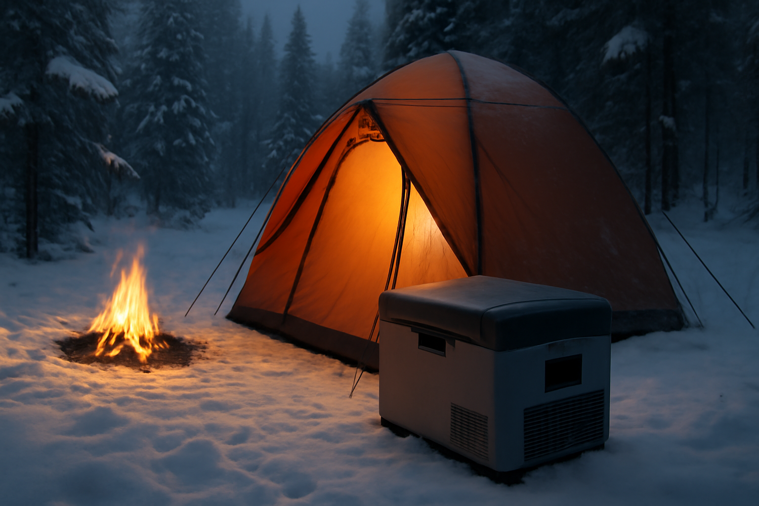 ポータブル冷凍庫で氷いらず