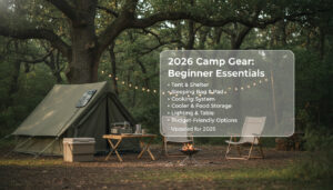 2026年キャンプギア初心者の必要装備リストと予算の目安