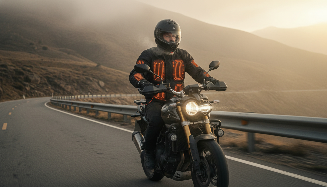 電熱ウェア バイクでも大活躍！PowerArQの着る暖房を解説