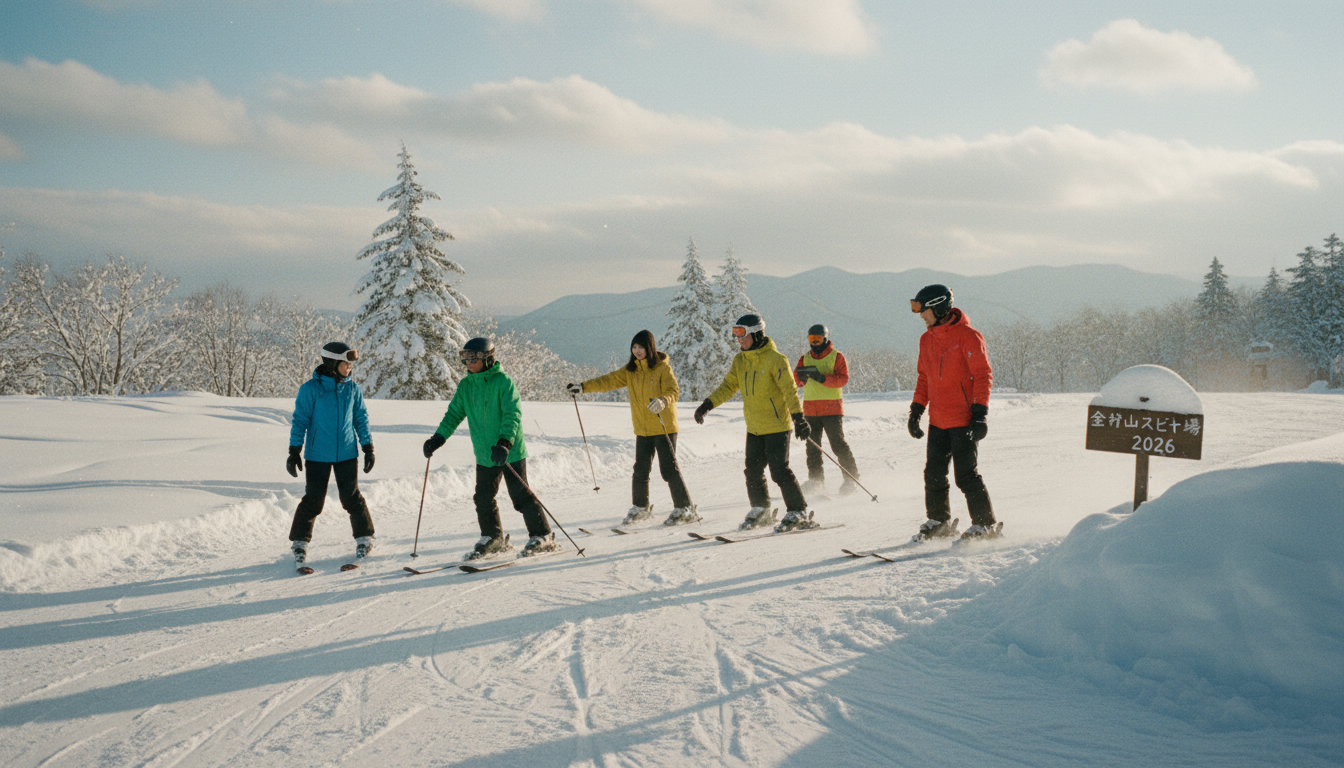 金谷山スキー場 2026 積雪状況と営業開始日の完全ガイド