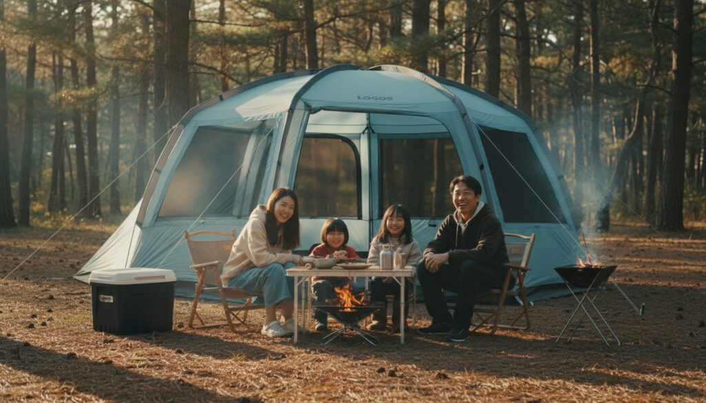 ロゴス エアマジック ドーム XL最新！90秒設営テント登場