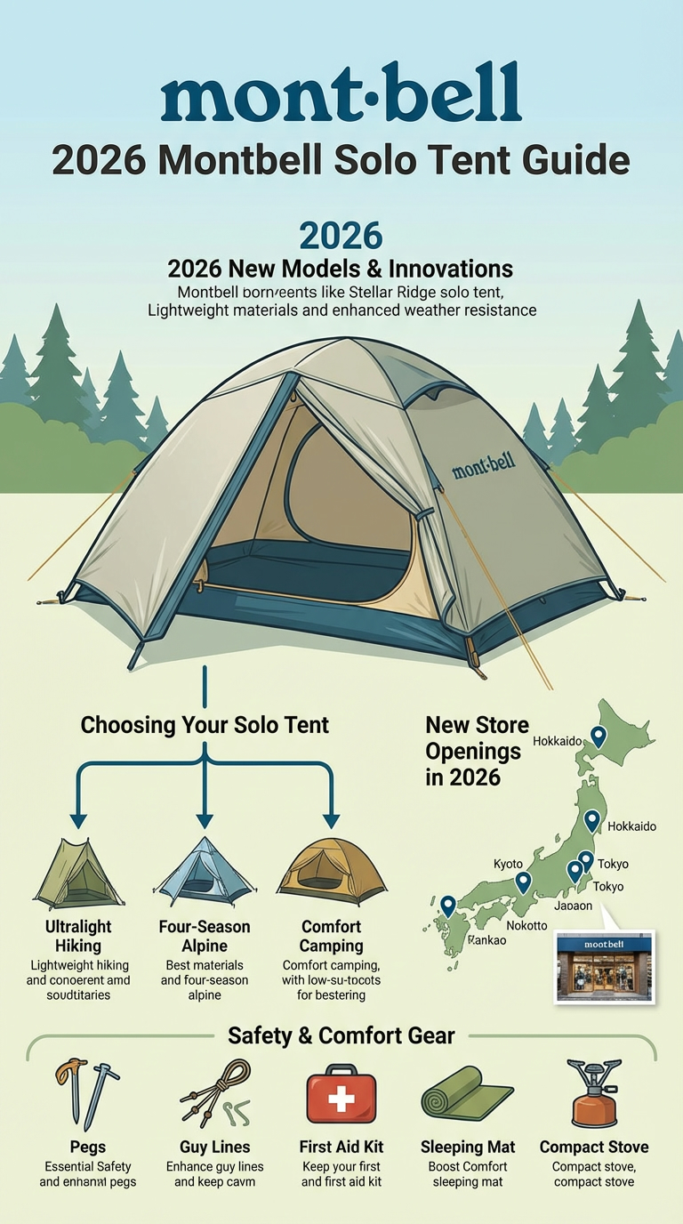 モンベル ソロテント 2026年最新情報