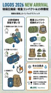 寝袋 圧縮袋 軽量 コンパクトの新作