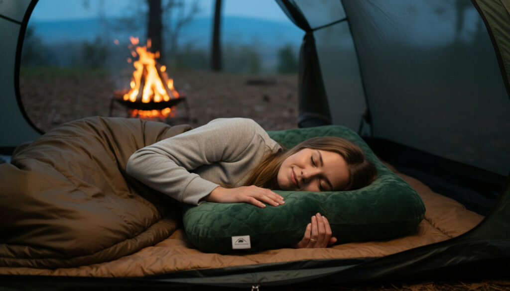 ソトネノマクラ2のサイズは？キャンプで熟睡できる最新枕を解説