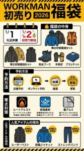 ワークマン 初売り 2026 福袋 店舗情報