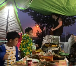 PICAぐりんぱでのキャンプ