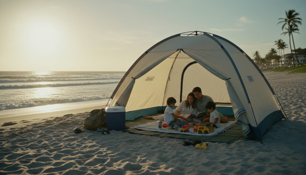 コールマン クイックアップシェード DRレインブロック登場