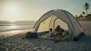 コールマン クイックアップシェード DRレインブロック登場